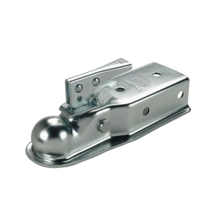 Fulton 3.5K Fas-Lok Straight Trailer Coupler for 2" Ball and 3" Channel, Bolt-On