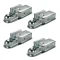 Fulton 3.5K Fas-Lok Straight Trailer Coupler 2 Inch Ball 3 Inch Channel Bolt-On