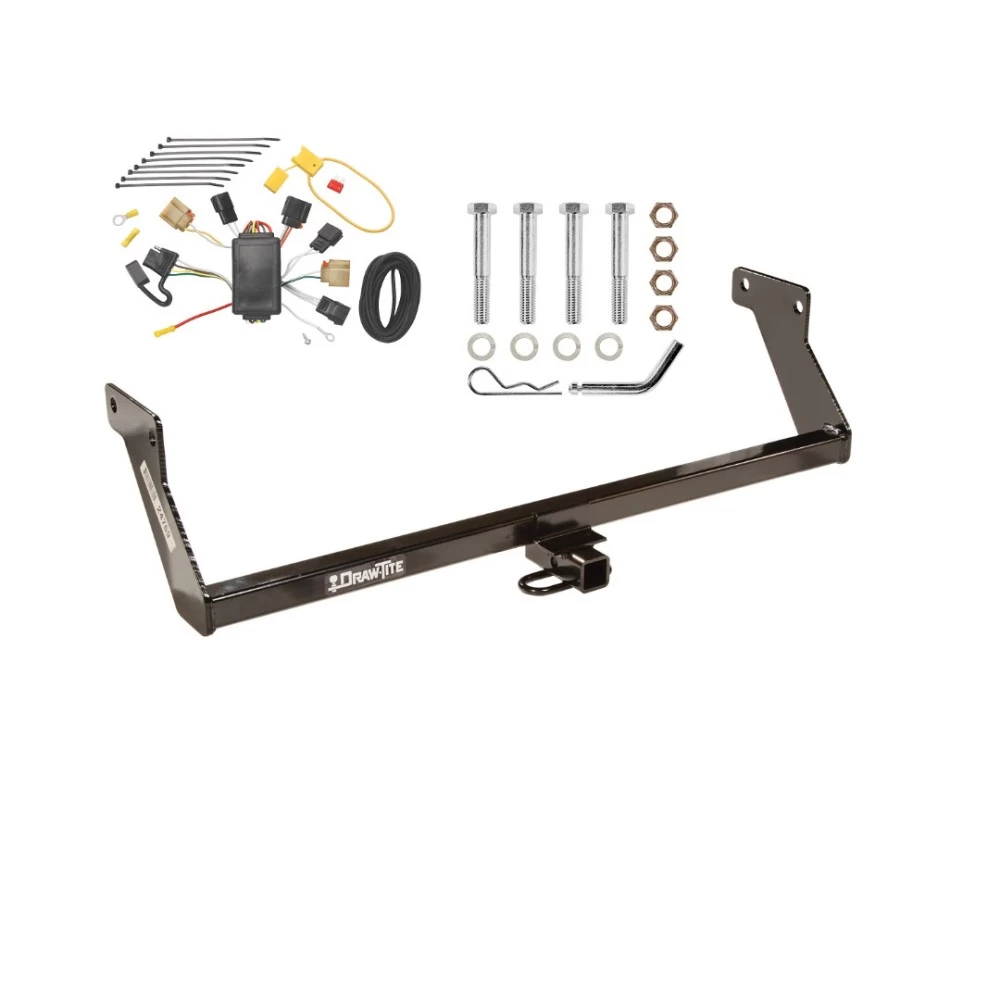 Trailer Tow Hitch For 07-07 Dodge Caliber All Models Trailer Hitch Tow Receiver w/ Wiring Harness Kit