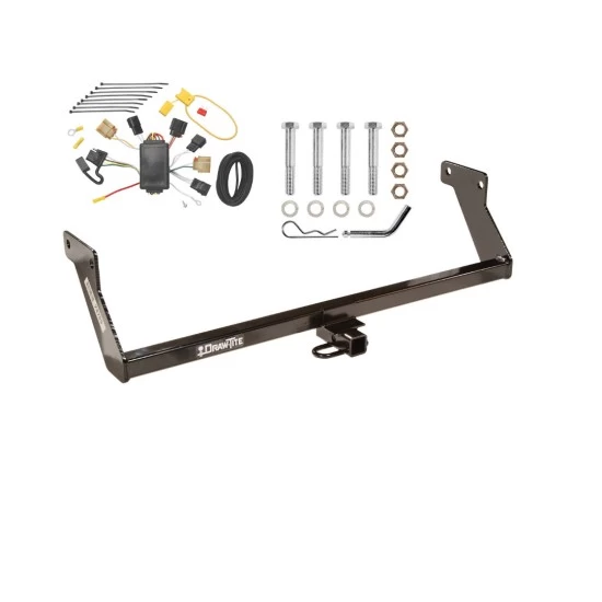 Trailer Tow Hitch For 07-07 Dodge Caliber All Models Trailer Hitch Tow Receiver w/ Wiring Harness Kit