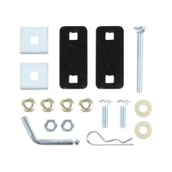 Trailer Tow Hitch Hardware Fastener Kit For 17-25 Audi A4 09-16 Sedan 18-25 S4 1-1/4" Towing Receiver Class 1