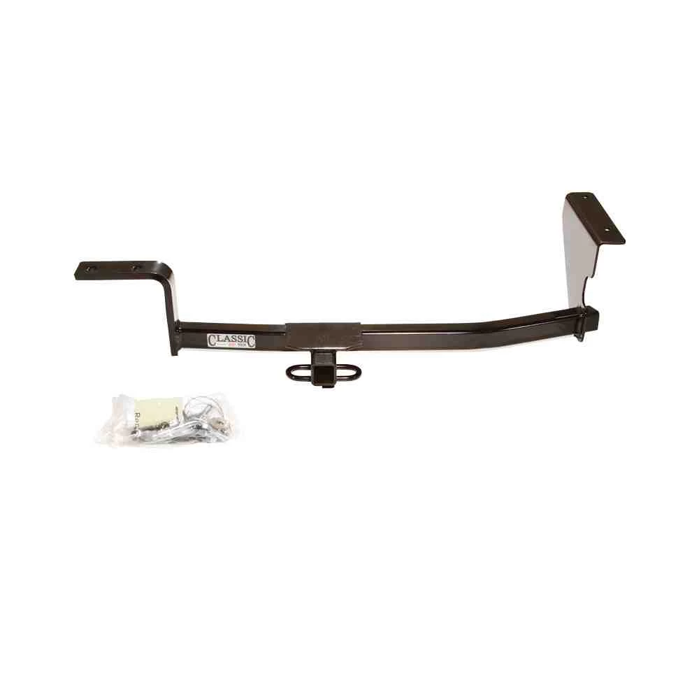 Trailer Tow Hitch For 06-10 Volkswagen Passat Sedan Except 4 Motion Deluxe Package Wiring 2" and 1-7/8" Ball and Lock