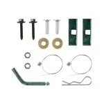 Trailer Tow Hitch For 06-10 Volkswagen Passat Sedan Except 4 Motion Deluxe Package Wiring 2" and 1-7/8" Ball and Lock