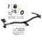 Trailer Tow Hitch For 10-11 Mercury Milan 10-12 Lincoln MKZ Trailer Hitch Tow Receiver w/ Wiring Harness Kit