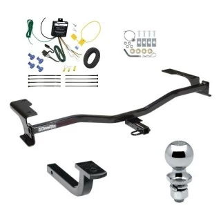 Trailer Tow Hitch For 10-11 Mercury Milan 10-12 Lincoln MKZ Complete Package w/ Wiring Draw Bar and 1-7/8" Ball