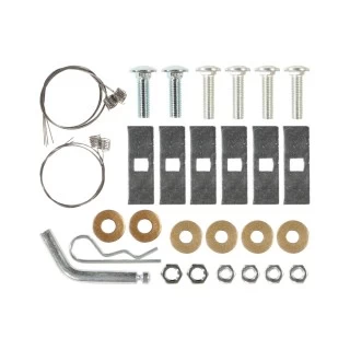 Trailer Tow Hitch Hardware Fastener Kit For 12-22 Subaru Impreza Sedan Except WRX 1-1/4" Receiver Class 1