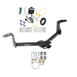 Trailer Tow Hitch For 13-17 Honda Accord w/ LED Taillights Trailer Hitch Tow Receiver w/ Wiring Harness Kit