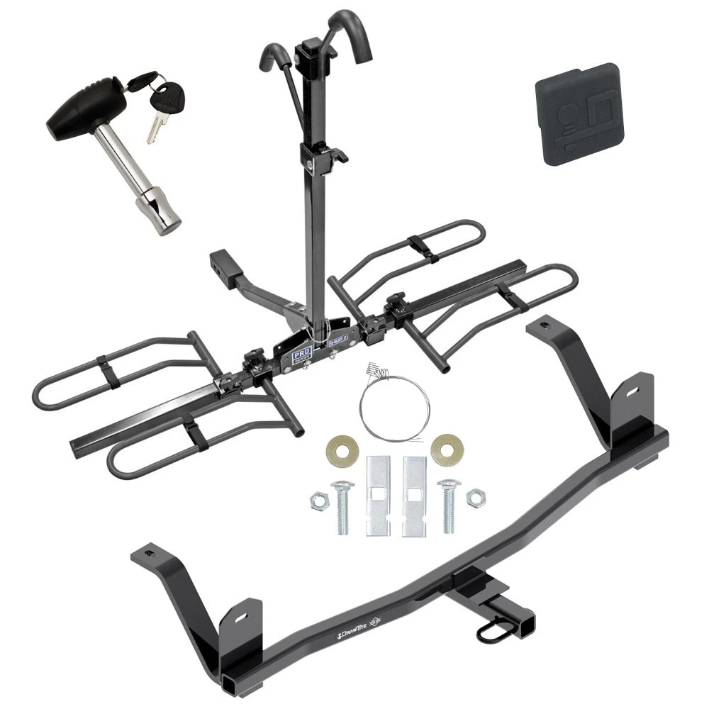 Custom Fit Trailer Hitch2 Bike Carrier Rail Rack Security Lock Pin Rubber Hitch Plug Cover Installation Hardware Installation Instructions 24956 63134 580407 2211 Draw-Tite Trailer Tow Hitch 17-22 Chevy Bolt EV Platform Style 2 Bike Rack Hitch Lock and C Trailer Tow Hitch For 17-22 Chevy Bolt EV Platform Style 2 Bike Rack w/ Hitch Lock and Cover