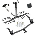 Custom Fit Trailer Hitch2 Bike Carrier Rail Rack Security Lock Pin Rubber Hitch Plug Cover Installation Hardware Installation Instructions 24956 63134 580407 2211 Draw-Tite Trailer Tow Hitch 17-22 Chevy Bolt EV Platform Style 2 Bike Rack Hitch Lock and C Trailer Tow Hitch For 17-22 Chevy Bolt EV Platform Style 2 Bike Rack w/ Hitch Lock and Cover