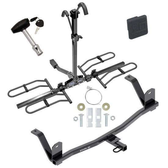 Custom Fit Trailer Hitch2 Bike Carrier Rail Rack Security Lock Pin Rubber Hitch Plug Cover Installation Hardware Installation Instructions 24956 63134 580407 2211 Draw-Tite Trailer Tow Hitch 17-22 Chevy Bolt EV Platform Style 2 Bike Rack Hitch Lock and C Trailer Tow Hitch For 17-22 Chevy Bolt EV Platform Style 2 Bike Rack w/ Hitch Lock and Cover