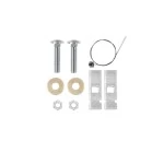 Trailer Tow Hitch Hardware Fastener Kit For 17-21 Chevy Bolt EV 1-1/4" Towing Receiver Class 1