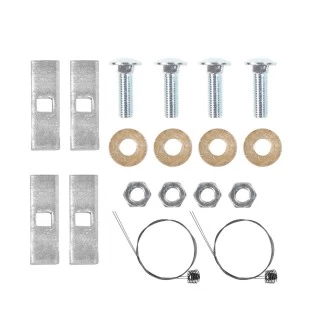 Trailer Tow Hitch Hardware Fastener Kit For 19-26 Mazda 3 Hatchback 1-1/4" Receiver Class 1