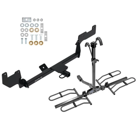 Custom Fit Trailer Hitch 2 Bike Carrier Rail Rack Installation Hardware Installation Instructions 24992 63134 Draw-Tite Trailer Tow Hitch 20-22 Hyundai Venue 1-1/4" Towing Receiver Class 1 Platform Style 2 Bike Rack 20 21 22 2020 2021 2022 Trailer Tow Hitch For 20-23 Hyundai Venue 1-1/4" Towing Receiver Class 1 Platform Style 2 Bike Rack