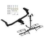 Trailer Tow Hitch For 20-24 Mazda CX-30 1-1/4" Receiver Platform Style 2 Bike Rack