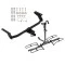 Trailer Tow Hitch For 20-23 Mazda CX-30 1-1/4" Receiver Platform Style 2 Bike Rack