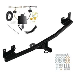 Trailer Tow Hitch For 21-23 KIA Rio Hatchback w/ Wiring Harness Kit Class 1 1-1/4" Receiver Draw-Tite