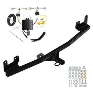 Trailer Tow Hitch For 21-23 KIA Rio Hatchback w/ Wiring Harness Kit Class 1 1-1/4" Receiver Draw-Tite