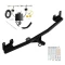 Trailer Tow Hitch For 21-23 KIA Rio Hatchback w/ Wiring Harness Kit Class 1 1-1/4" Receiver Draw-Tite