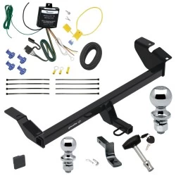Trailer Tow Hitch For 23-26 Toyota Crown All Models Deluxe Package Wiring 2" and 1-7/8" Ball and Lock