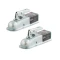 2-pack CURT 2K straight tongue trailer couplers for 2 inch channel and 1-7/8 ball
