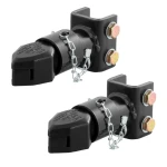 CURT 7K Adjustable Channel-Mount Trailer Coupler with Sleeve-Lock for 2" Ball