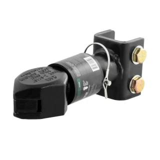2x CURT 12,500 lbs Adjustable Channel-Mount Trailer Couplers for 2-5/16" Ball