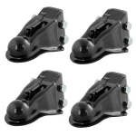 CURT 14K Adjustable Channel-Mount Trailer Coupler for 2-5/16" Ball – 4-Pack Heavy-Duty
