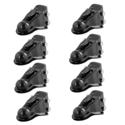 CURT 8x 14K Channel-Mount Adjustable Trailer Coupler for 2-5/16" Ball
