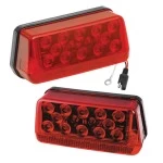 Wesbar Wrap-Around LED Waterproof Trailer Taillights 8-Function 7-Function Over 80in Left/Roadside + Right/Curbside Wesbar Wrap-Around LED Waterproof Trailer Taillights 8-Function 7-Function Over 80in Left/Roadside + Right/Curbside