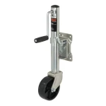 CURT 1,200 lb Marine Trailer Jack with 6" Wheel and Sidewind Handle – 4 Pack