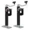 CURT 2K Bracket-Mount Swivel Trailer Jack with Top Handle and 10" Travel