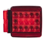 Wesbar 8-Function LED Waterproof Trailer Taillight for Over 80 Inch (Left / Driver Side)
