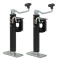 CURT 2K Bracket-Mount Swivel Trailer Jack with Top Handle and 10" Lift