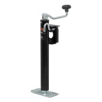 CURT 2K bracket-mount swivel trailer jack with top handle and 15 inch travel