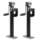 CURT 2K Bracket-Mount Swivel Jack with Side Handle and 15 Inch Travel – 2 Pack