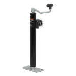 CURT 5K Pipe-Mount Swivel Trailer Jack Topwind Handle with 15 Inch Travel