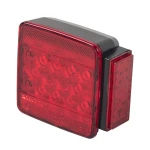 Wesbar LED Submersible Trailer Taillight Kit Pair for Under 80 Inch, 4x4