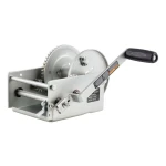 CURT 3.8K Two-Speed Hand-Crank Boat Trailer Winch with 9.6" Handle, 4-Pac