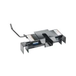 Reese Dual Jaw 16K Fifth Wheel Trailer Hitch w/ Round Tube Slider and Rails For Select Chevy GMC Ford Dodge Ram Trucks Truck Base Rail Kit 5th Wheel Brackets Hardware