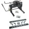 Reese Dual Jaw 20K Fifth Wheel Trailer Hitch w/ Kwik Slide Slider and Rails For Select Chevy GMC Ford Dodge Ram Trucks Truck Base Rail Kit 5th Wheel Brackets Hardware