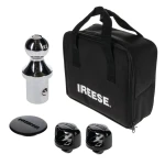 Reese Goose Box 20K Gen 3 with Safety Chains and GM Pop-In Gooseneck Ball for Lippert and Fabex