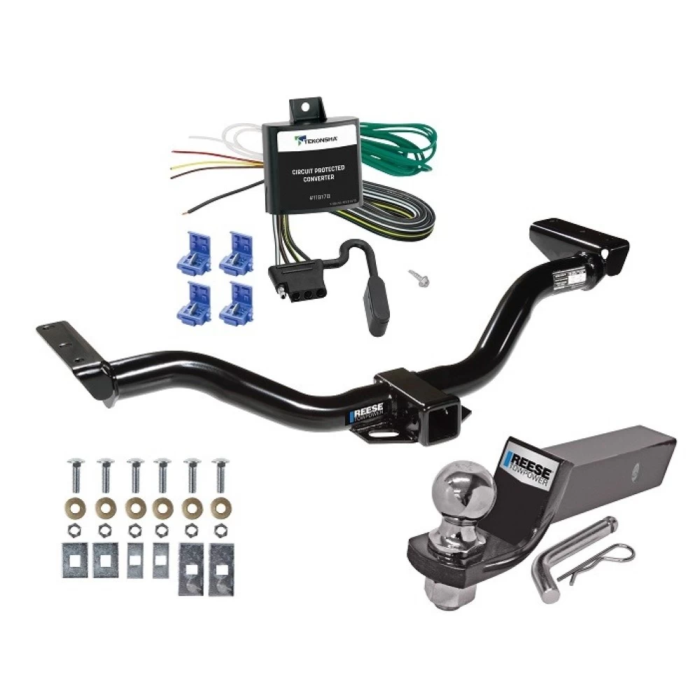 Reese Trailer Tow Hitch For 00-04 Nissan Xterra All Models Complete Package w/ Wiring and 2" Ball