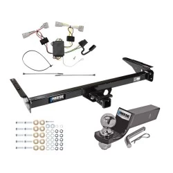 Reese Trailer Tow Hitch For 93-98 Toyota T-100 Complete Package w/ Wiring and 2" Ball