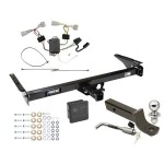 Reese Trailer Tow Hitch For 93-98 Toyota T-100 Deluxe Package Wiring 2" Ball Mount and Lock