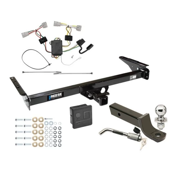 Reese Trailer Tow Hitch For 93-98 Toyota T-100 Deluxe Package Wiring 2" Ball Mount and Lock