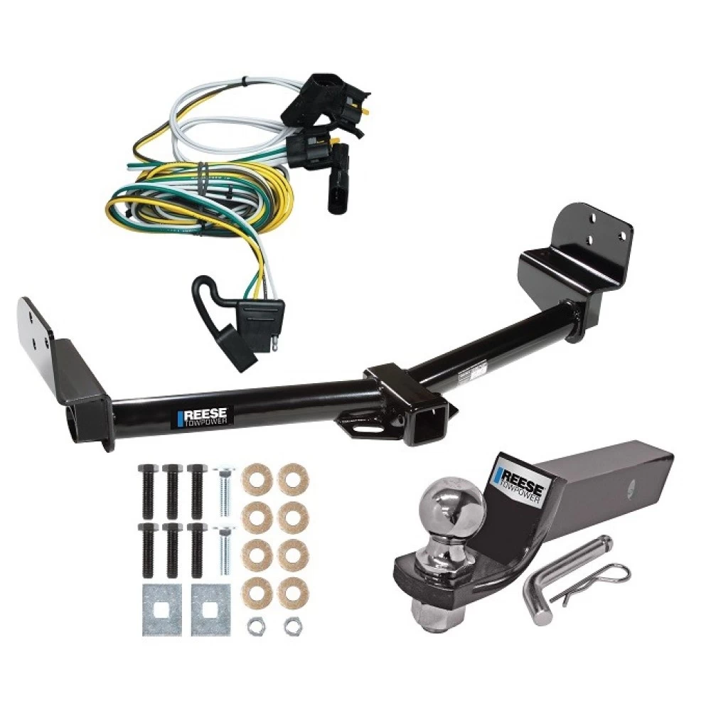 Reese Trailer Tow Hitch For 02-03 Ford Explorer 4 Dr. Mercury Mountaineer 03-05 Lincoln Aviator Package w/ Wiring and 2" Ball