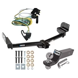 Reese Trailer Tow Hitch For 02-03 Ford Explorer 4 Dr. Mercury Mountaineer 03-05 Lincoln Aviator Package w/ Wiring and 2" Ball