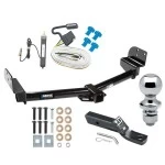 Reese Trailer Tow Hitch For 04-05 Ford Explorer Mercury Mountaineer 05-05 Lincoln Aviator Package w/ Wiring and 1-7/8" Ball