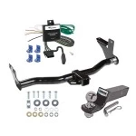 Custom Fit Trailer Hitch Wiring Harness (Requires Splicing) 2" Drop Ball-Mount w/ Pin/Clip 2" Chrome Ball Installation Hardware Installation Instructions 33041 119178 21536 Reese Trailer Tow Hitch 02-03 Isuzu Axiom w/Under Vehicle Spare Complet Reese Trailer Tow Hitch For 02-03 Isuzu Axiom w/Under Vehicle Spare Complete Package w/ Wiring and 2" Ball