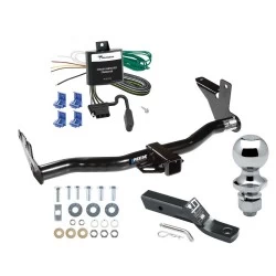 Reese Trailer Tow Hitch For 02-03 Isuzu Axiom w/Under Vehicle Spare Complete Package w/ Wiring and 1-7/8" Ball